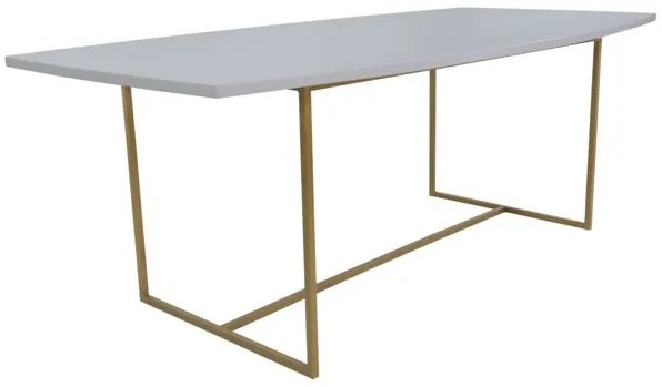 Mesa de Reunião 1600x1000mm Fine U Oval RIVA Pecunia