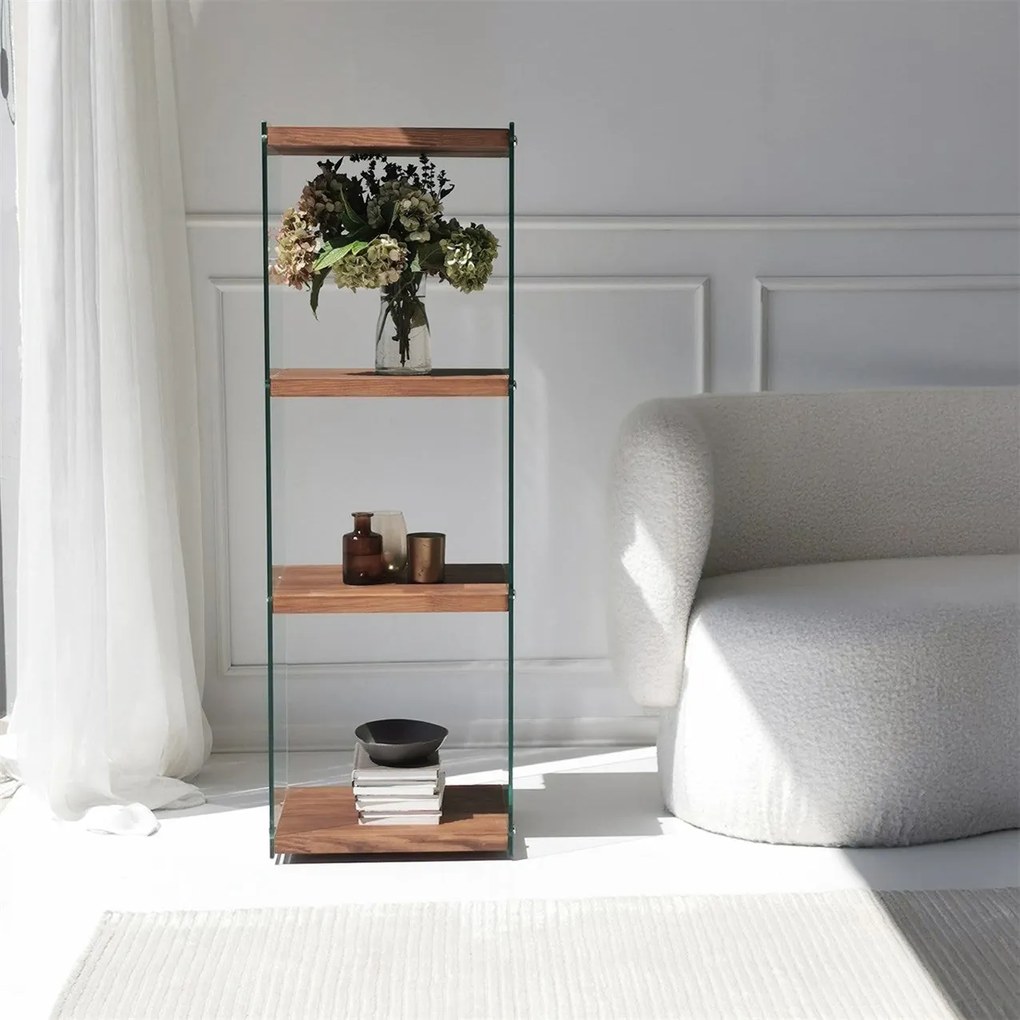 Estante Aqua – Natural – 40 cm Largura x 120 cm Altura x 35 cm Profund