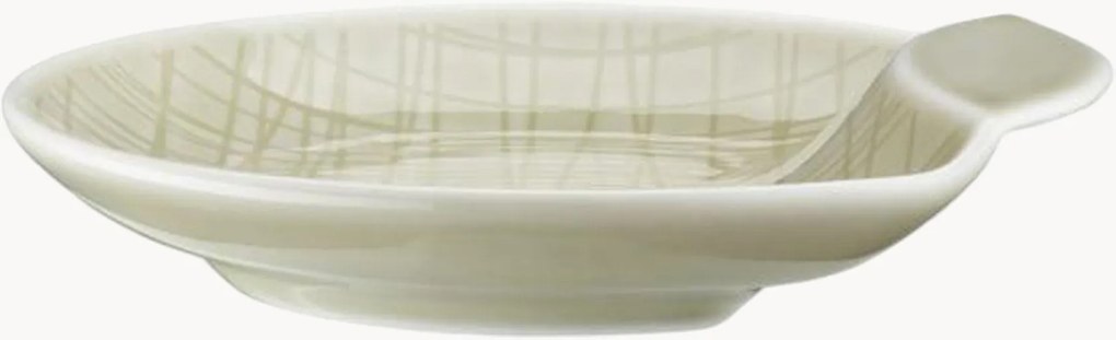 Pratos Mesh Colours Cream, conjunto de 6