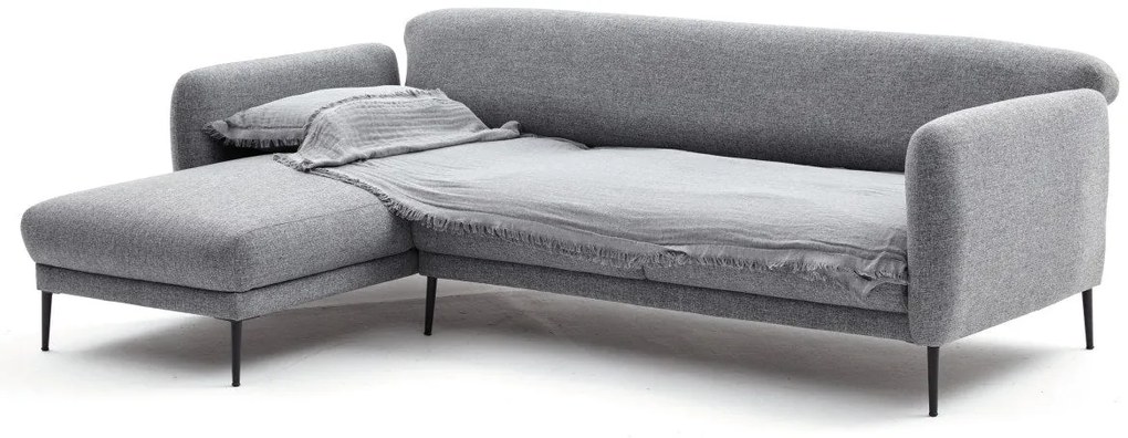 Sofá-Cama de Canto Venus – Cinzento – 265x80x163 cm