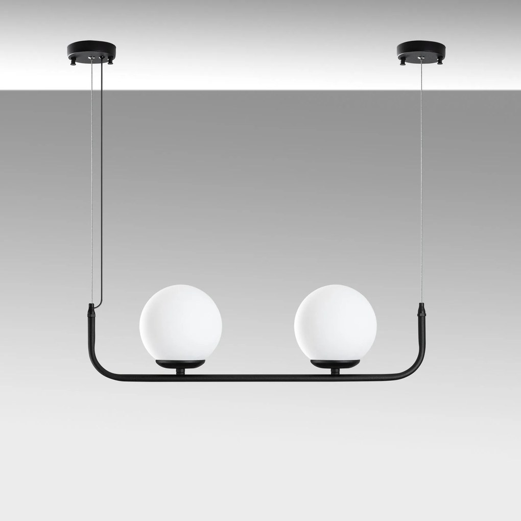 Chandelier Faruk – Preto – Diâmetro da Base 10 cm x Altura Total 20-11