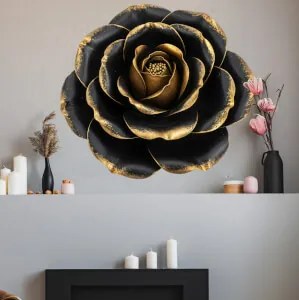 Autocolante de parede - Rosa misteriosa