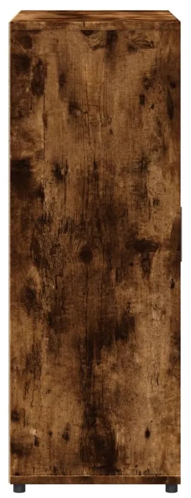 Aparador 60x31x84 cm derivados de madeira carvalho fumado