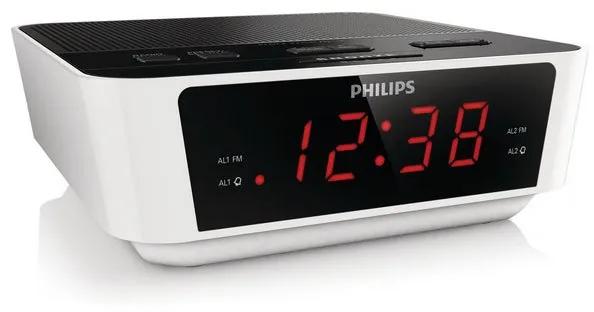 Rádio-Relógio Philips AJ3115/12 LED FM 1W Branco