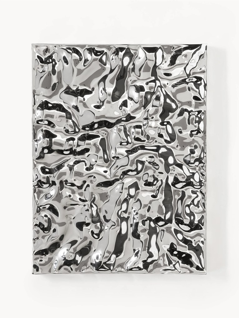 Objeto de parede com superfície martelada Splash