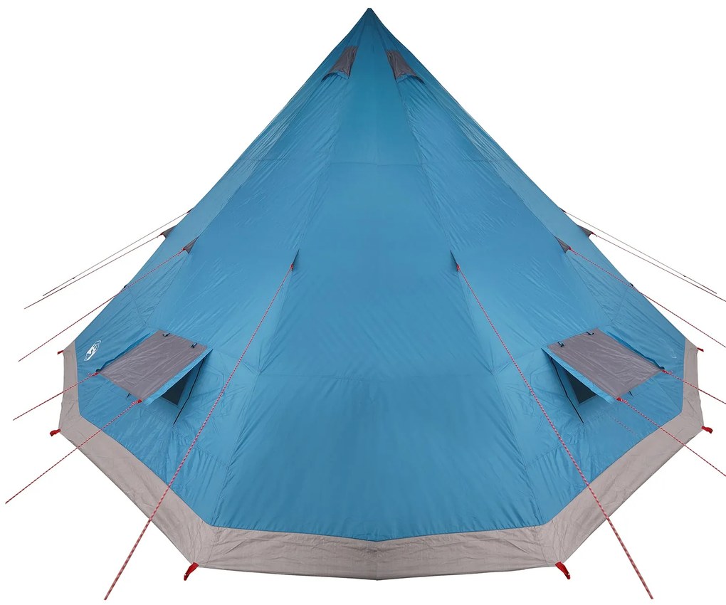 Tenda Familiar Tipi Azul para 12 Pessoas Impermeável