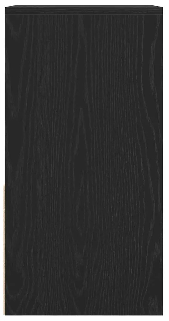 Mesa de cabeceira com gaveta 35x34x66,5 cm carvalho castanho
