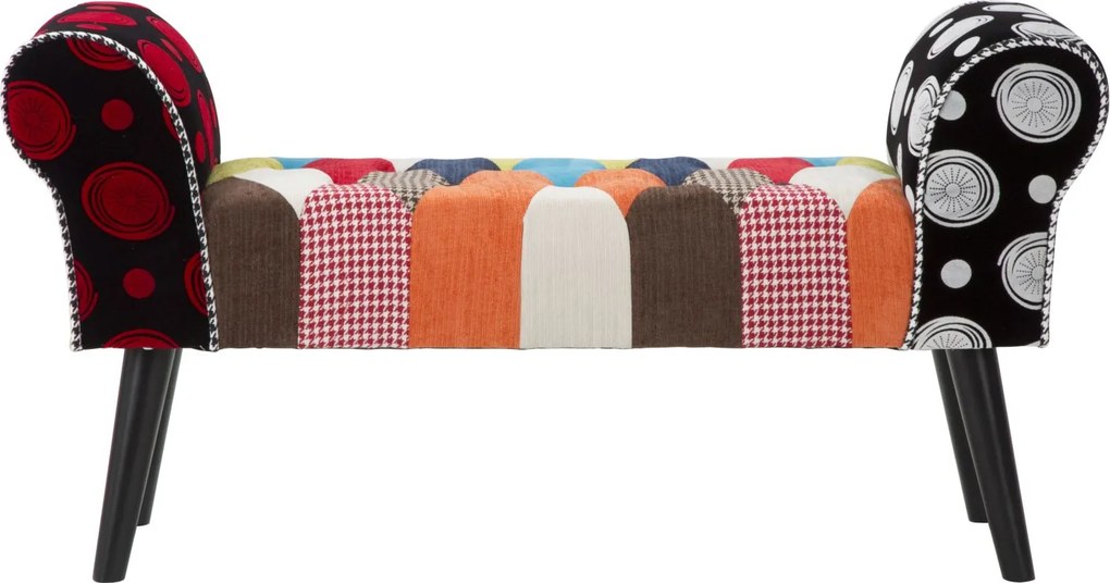 BANCO IMPERIAL 102X31X54 CM MULTICOLORIDO