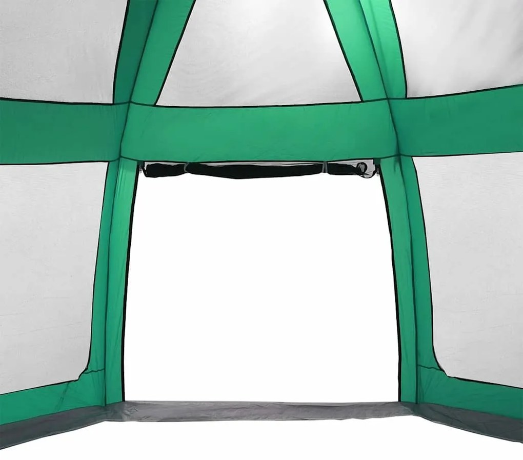 Tenda para piscina com mosca amovível e paredes de rede
