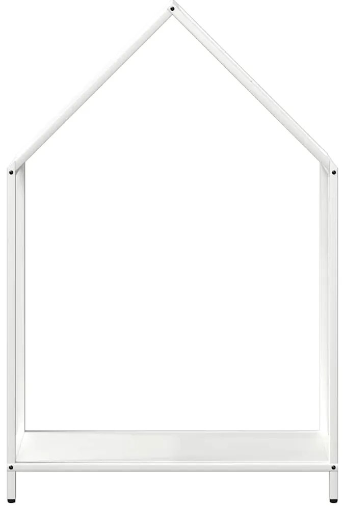 Suporte para lenha 60x25x90 cm aço laminado a frio branco