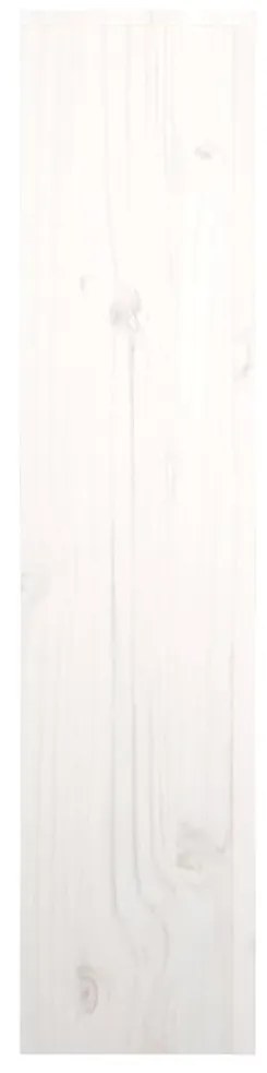 Cobertura de radiador 79,5x19x84 cm pinho maciço branca