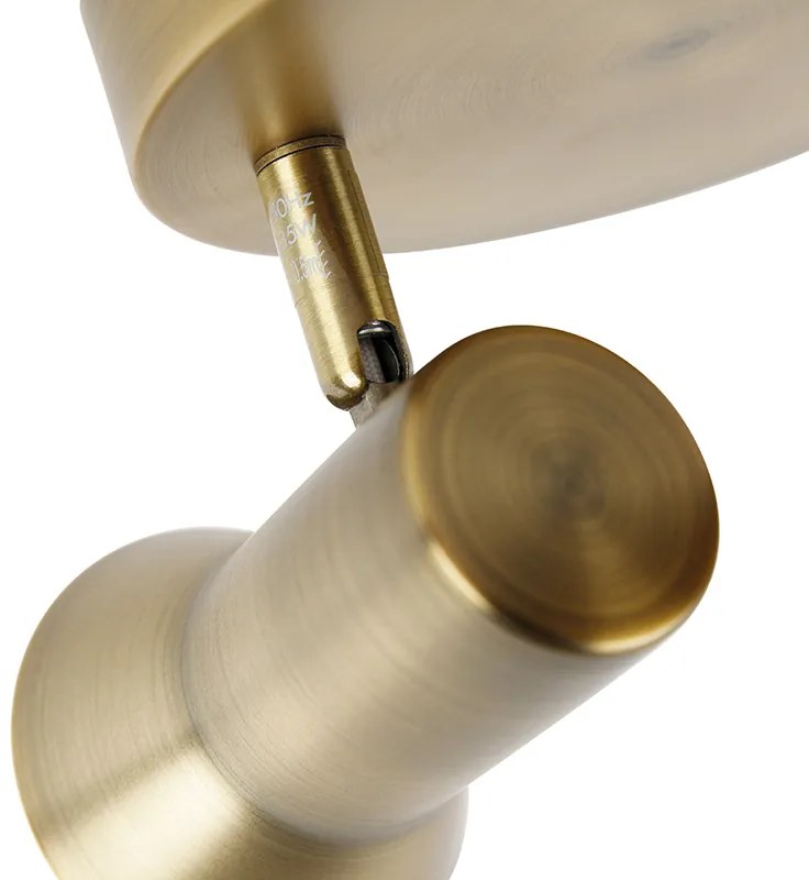 Foco de teto redondo bronze inclinável e rotativo - Karin 2