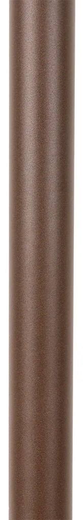 Candeeiro de exterior moderno castanho ferrugem 100 cm IP44 ajustável - Ciara Moderno