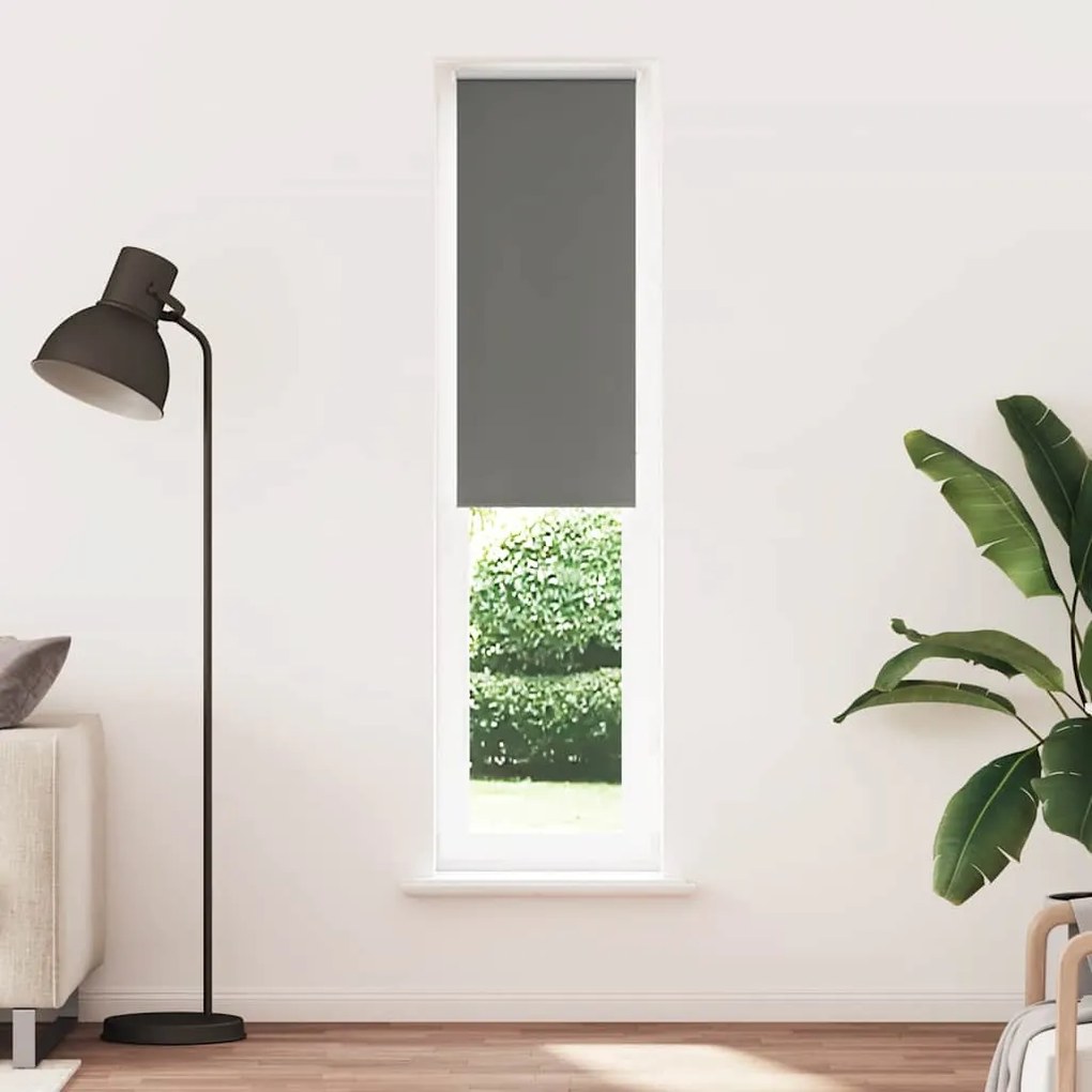 Persiana de enrolar 55x210 cm largura tecido 50,7 cm poliéster