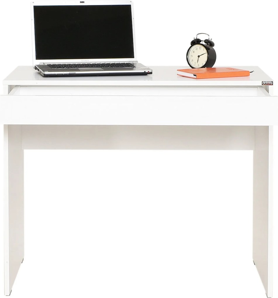 Secretária "Inspire" - 90 x 75 x 55 cm - Branco - Design Moderno