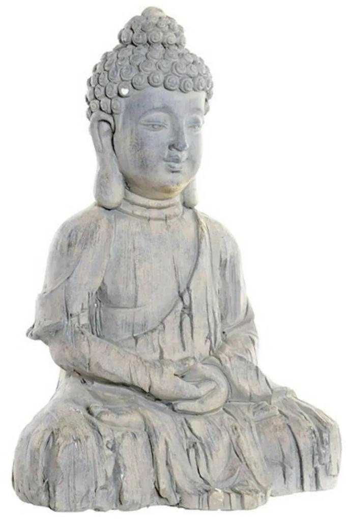 Figura Decorativa DKD Home Decor Fibra de Vidro Buda (35 x 24 x 47 cm)