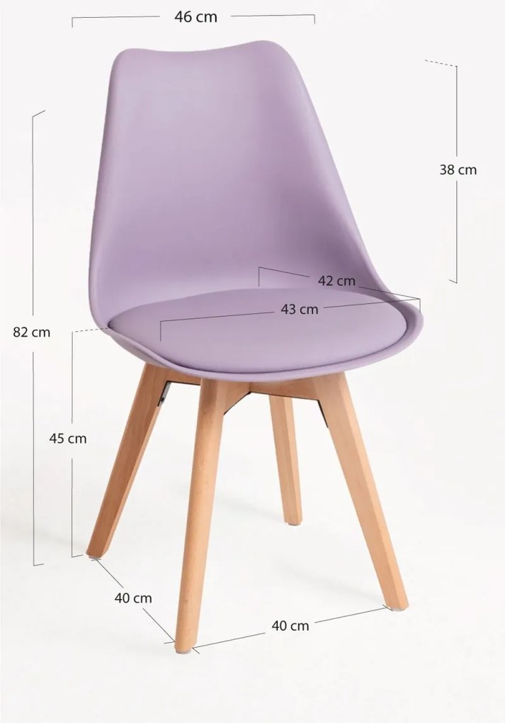 Cadeira Synk Basic - Lavanda