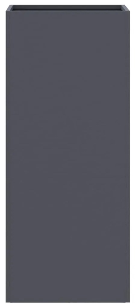 Vaso/floreira 32x29x75 cm aço antracite