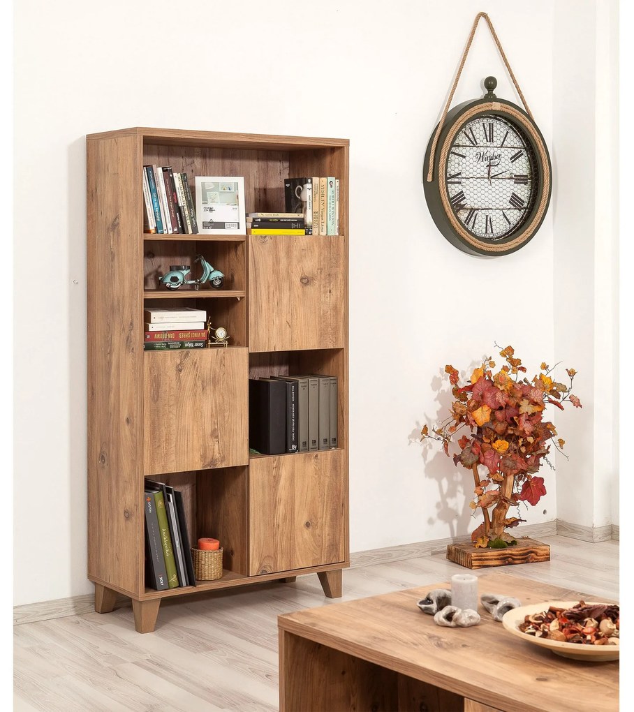 Estante Marina – Pinho Atlântico – 80x155x36 cm