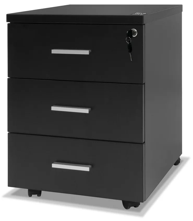 Bloco de Gavetas 380x470x535mm 3 Gavetas RIVA