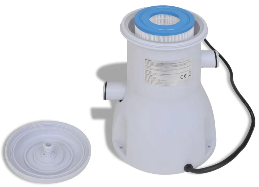 Bomba com filtro para piscina 2000 L / h