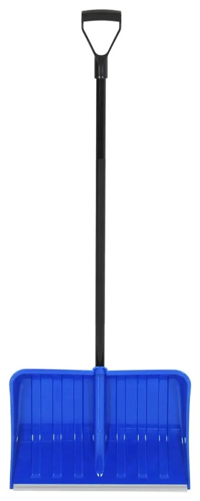 Pá de neve 147 cm metal azul