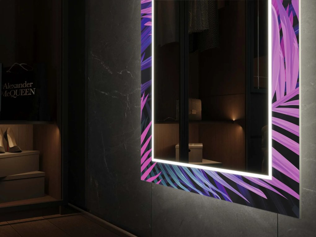 Espelho LED com decoração D18