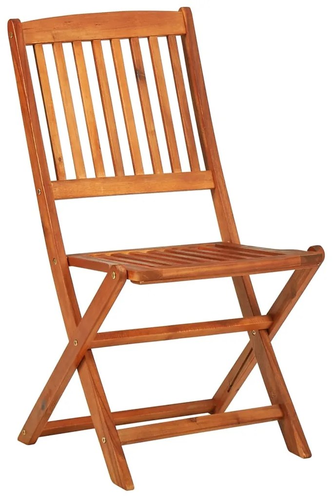 11 pcs conjunto de jantar para jardim 280x90x75cm acácia maciça