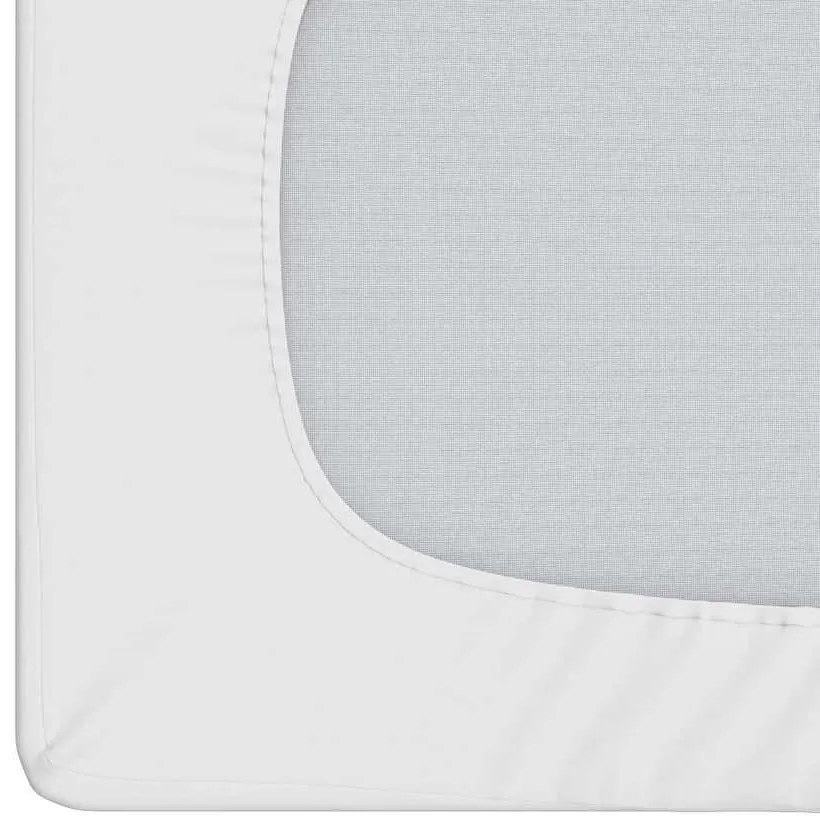 Protetor de colchão impermeável 160x220 cm branco