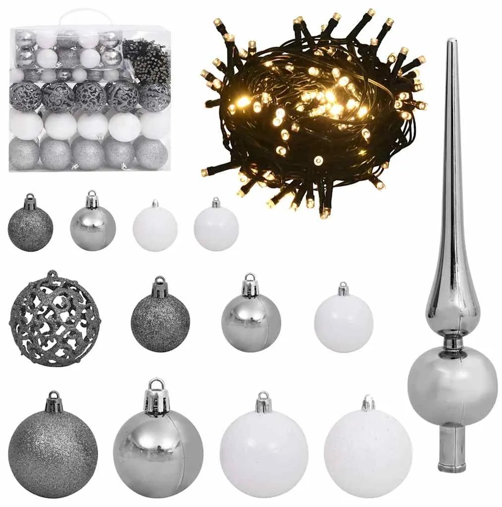 Árvore Slim de Natal Artificial Verde 210 cm