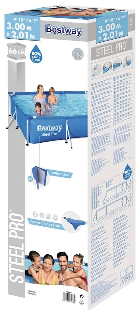 Piscina Steel Pro 300x201x66 cm