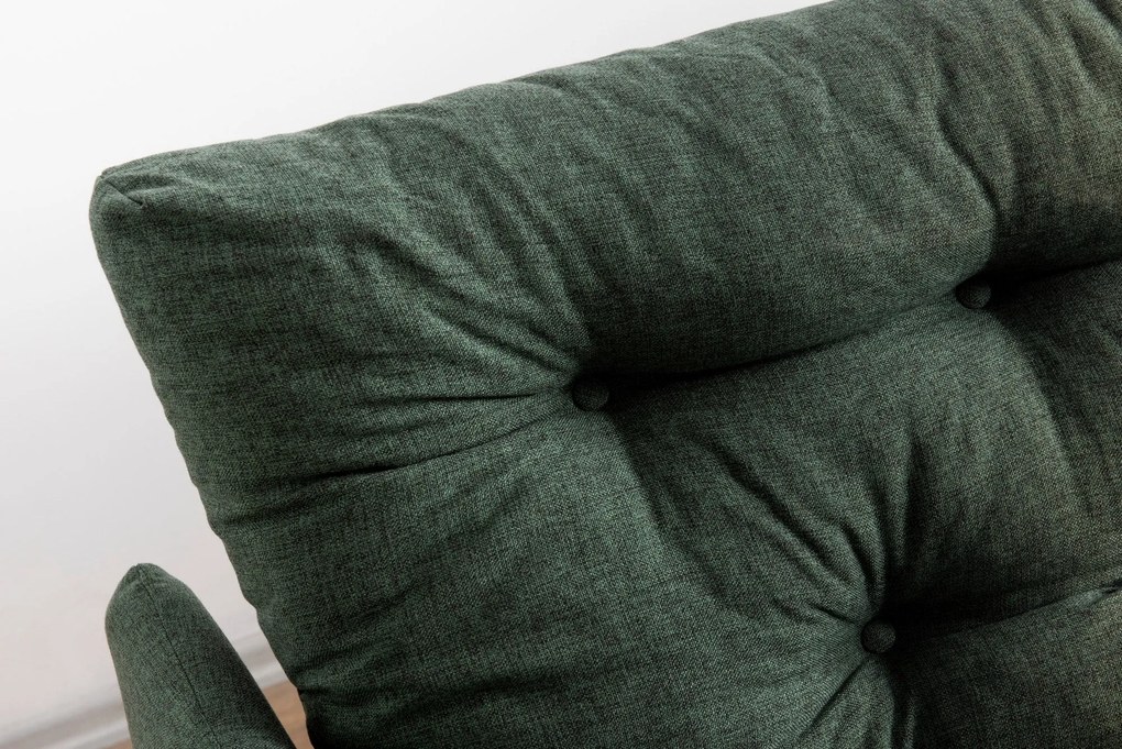 Sofá-Cama 3 Lugares Renge – Verde – 200x92x82 cm