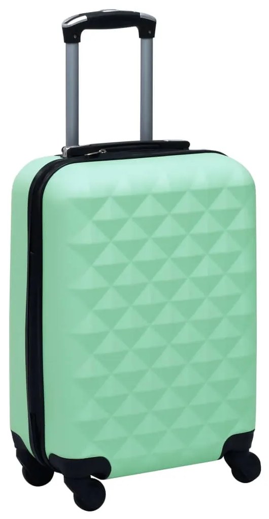Conjunto de tróleis estojo rígido 2 pcs ABS verde hortelã
