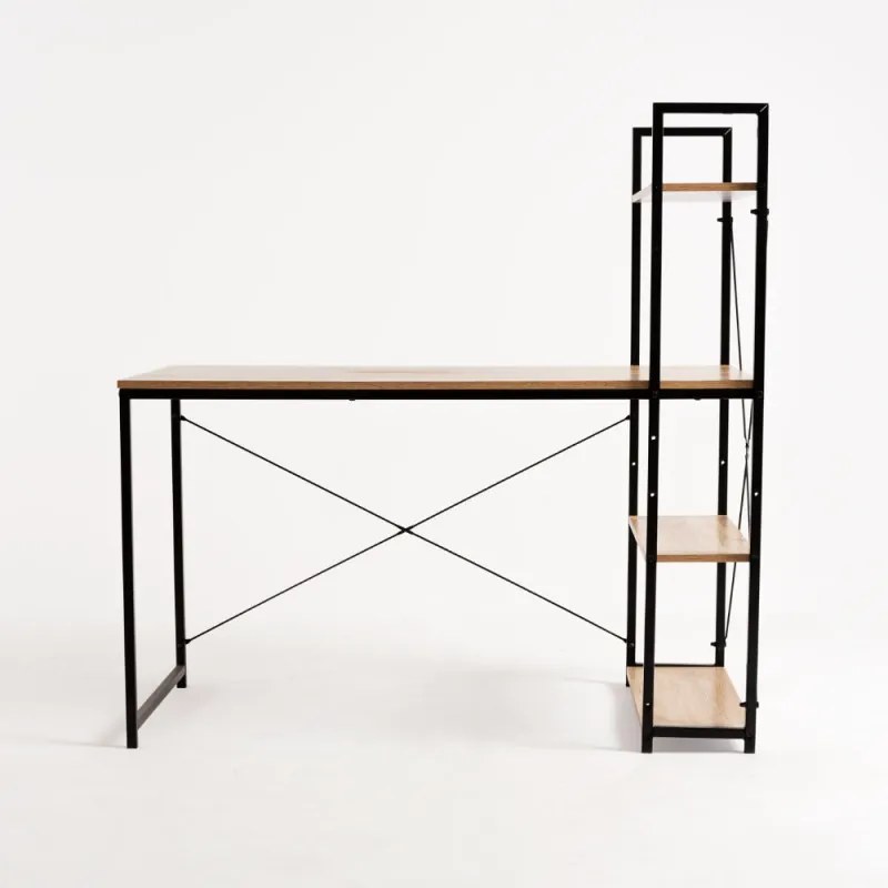 Secretária Kecil Preto 140 cm
