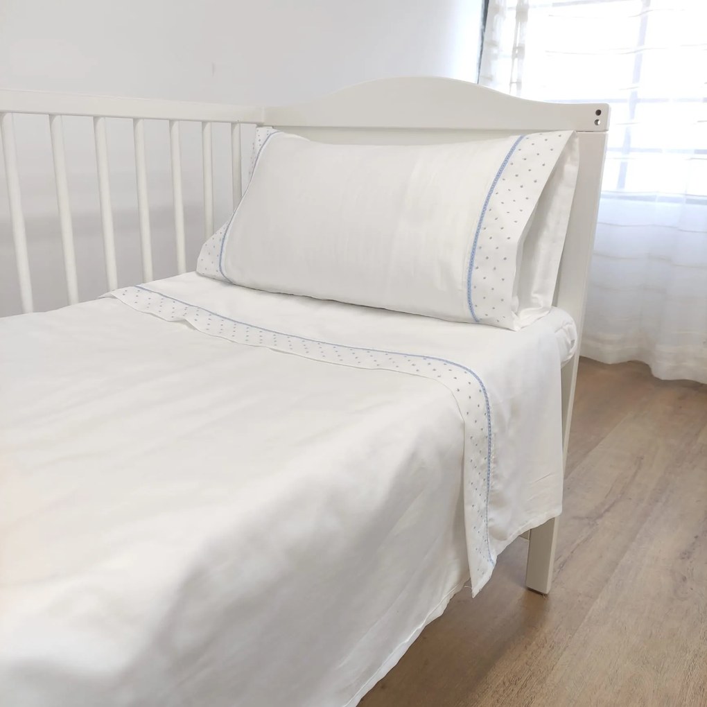 Jogo de Cama Bebé Bolinhas e Sonhos
