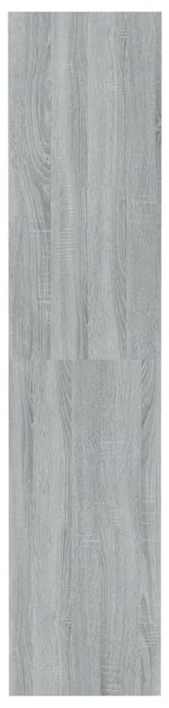 Estante/divisória 80x30x135cm derivados madeira cinzento sonoma