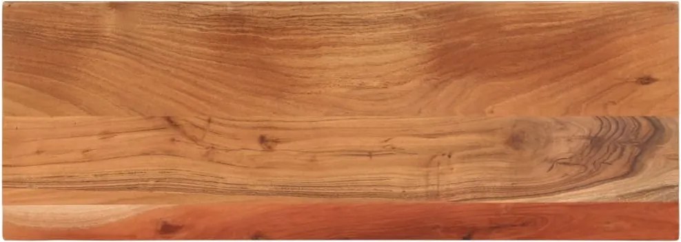 vidaXL Tampo de mesa retangular 70x30x3,8 cm madeira de acácia maciça