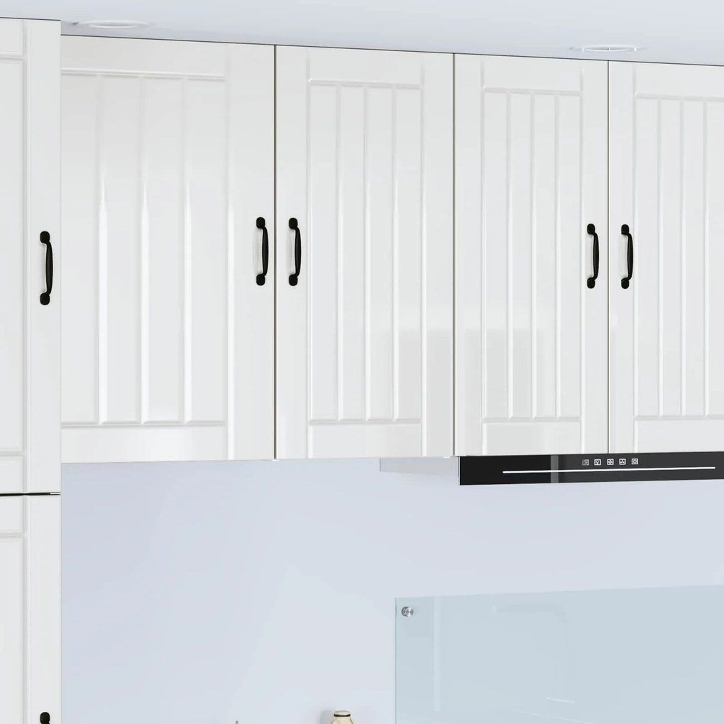 vidaXL Armário de Cozinha Branco Brilhante 40 x 31 x 80 cm