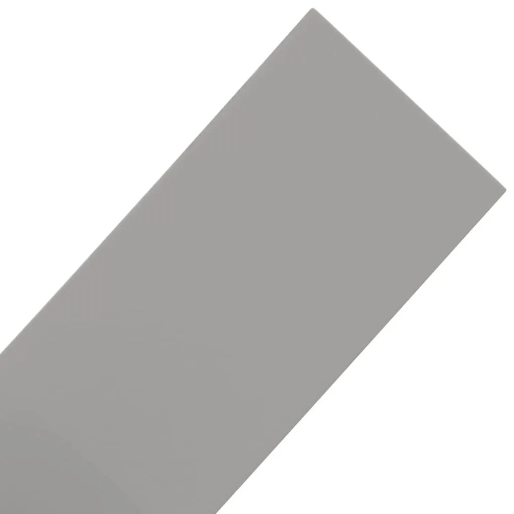 Bordas de jardim 4 pcs 10 m 15 cm polietileno cinzento