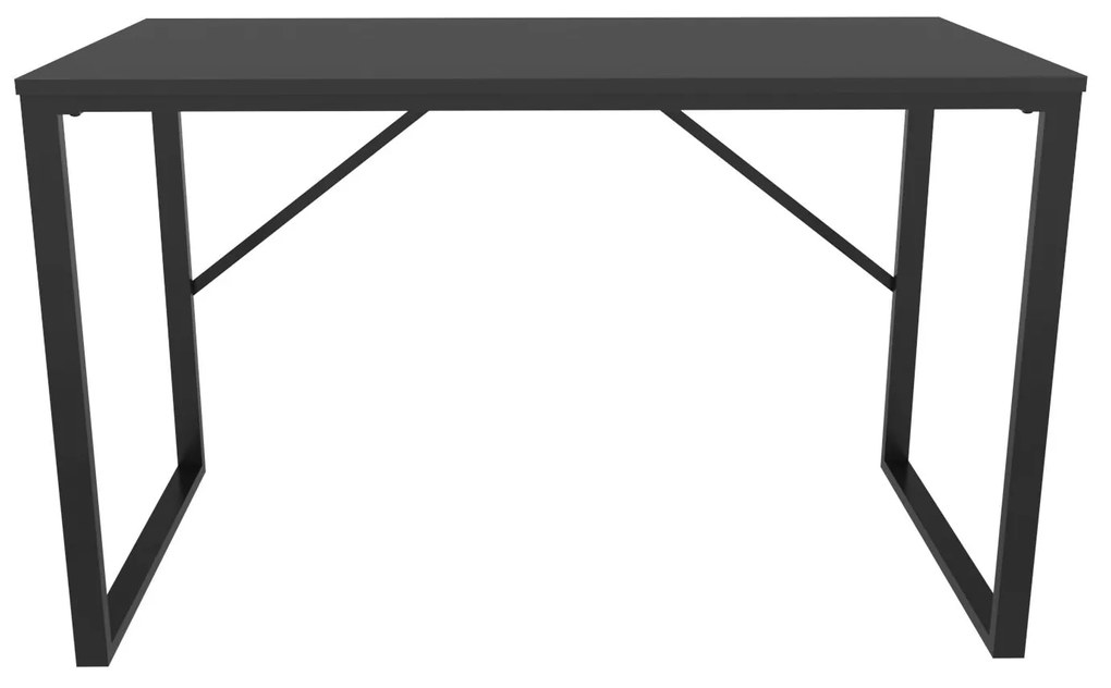 Secretária de Estudo Layton - Preto Antracite - 120x60x74 cm
