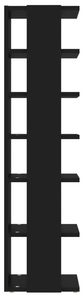 Sapateira 27,5x27x102 cm derivados de madeira preto