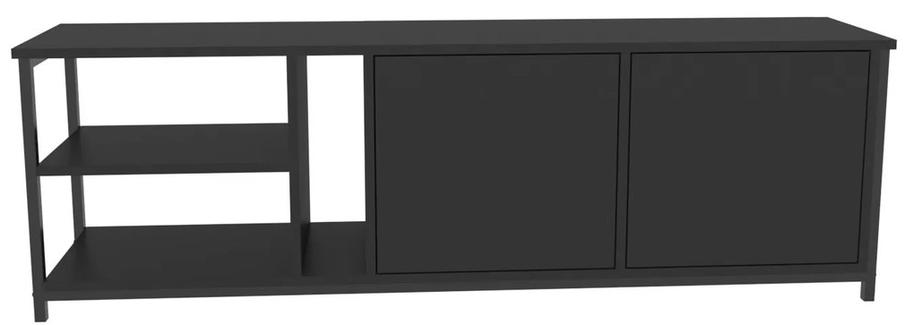 TV Stand Primrose – Preto Antracite – 160 cm x 35,3 cm x 50,8 cm