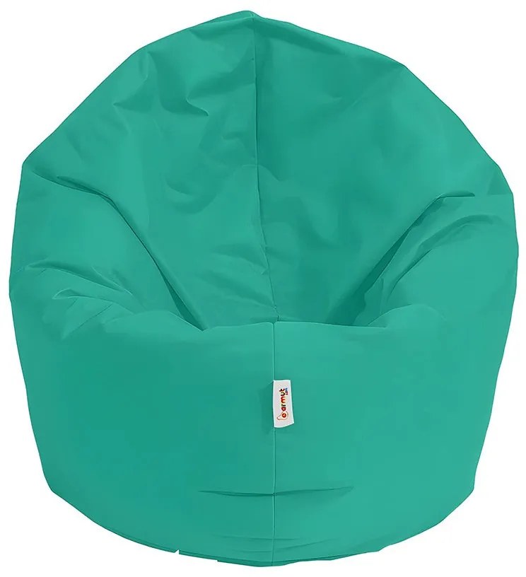 Puff de Jardim Iyzi 100 – Turquesa – 100x100x65 cm | Tribo Home