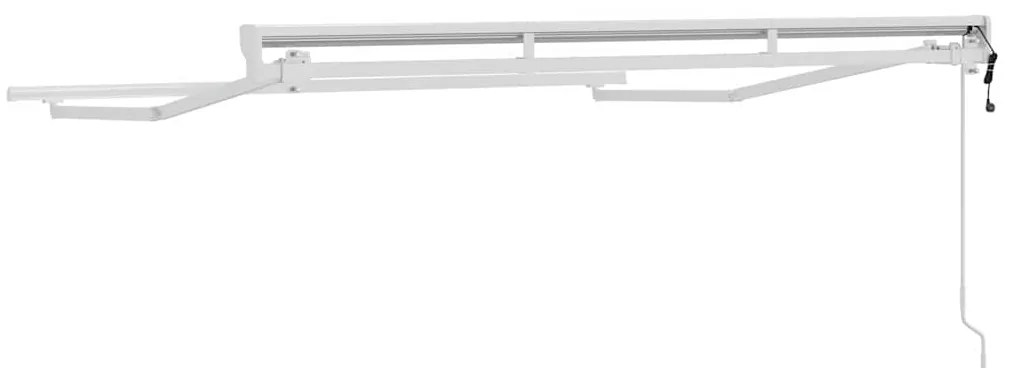 Toldo Elétrico Branco 2.5 x 2 m Alumínio