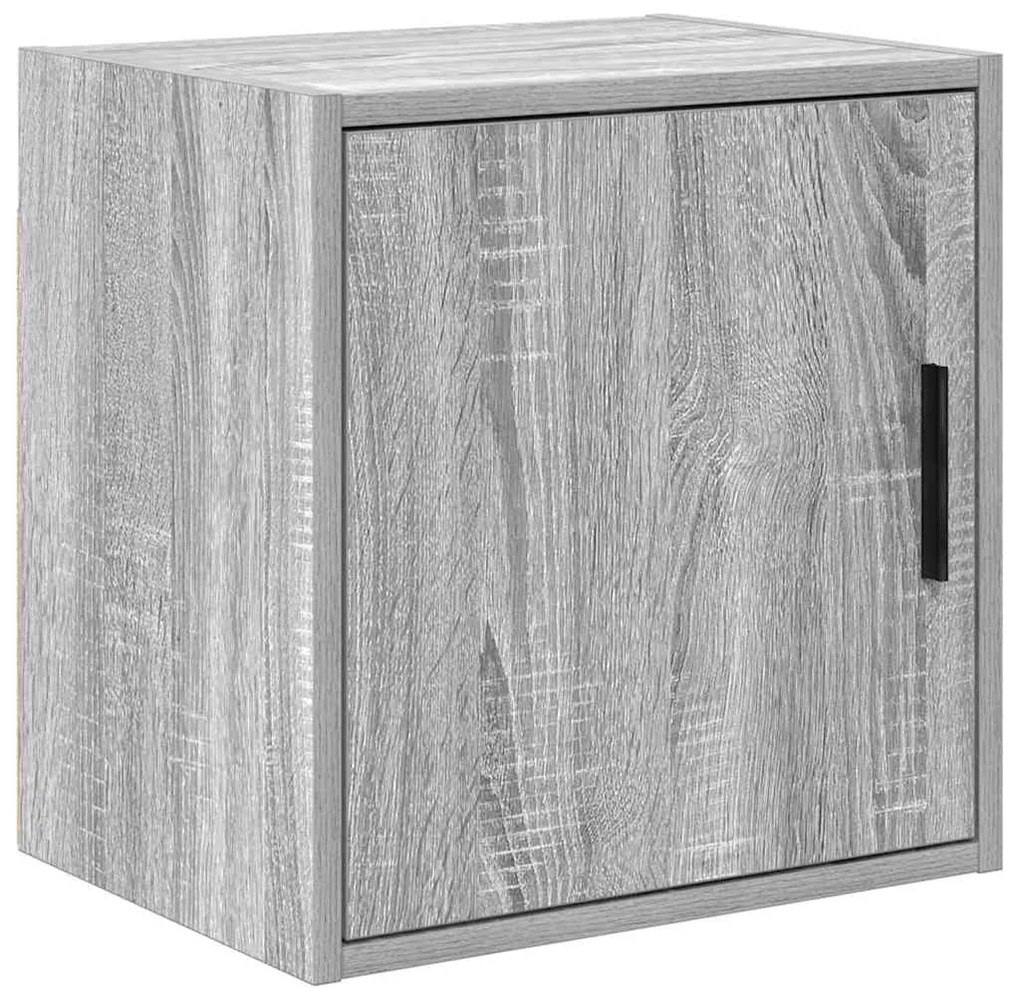 Armários de garagem 2 pcs derivados de madeira cinzento sonoma