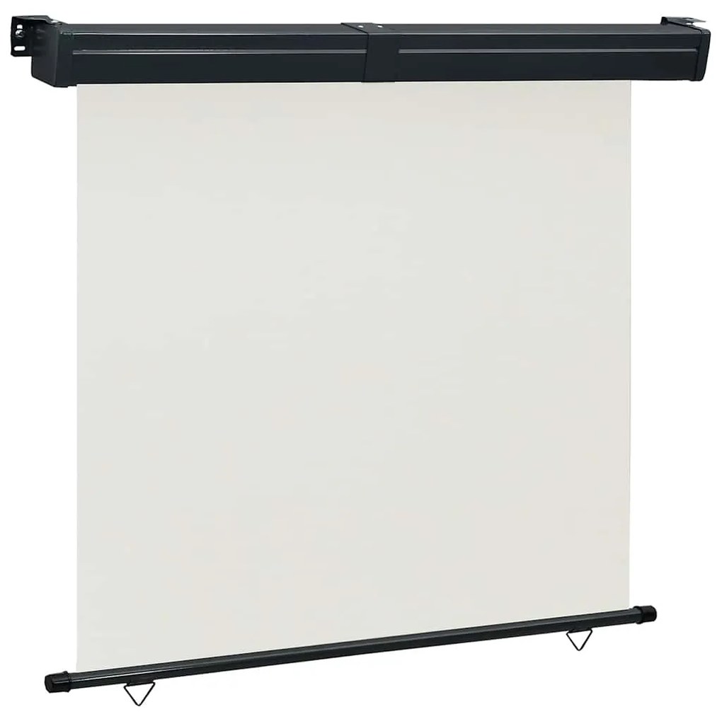vidaXL Toldo lateral para varanda 175x250 cm creme