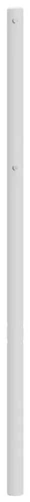 Cabeceira de cama 120 cm metal branco
