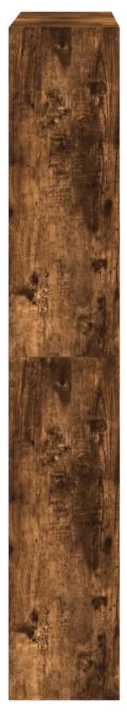 Sapateira 80x21x125,5 cm derivados de madeira carvalho fumado