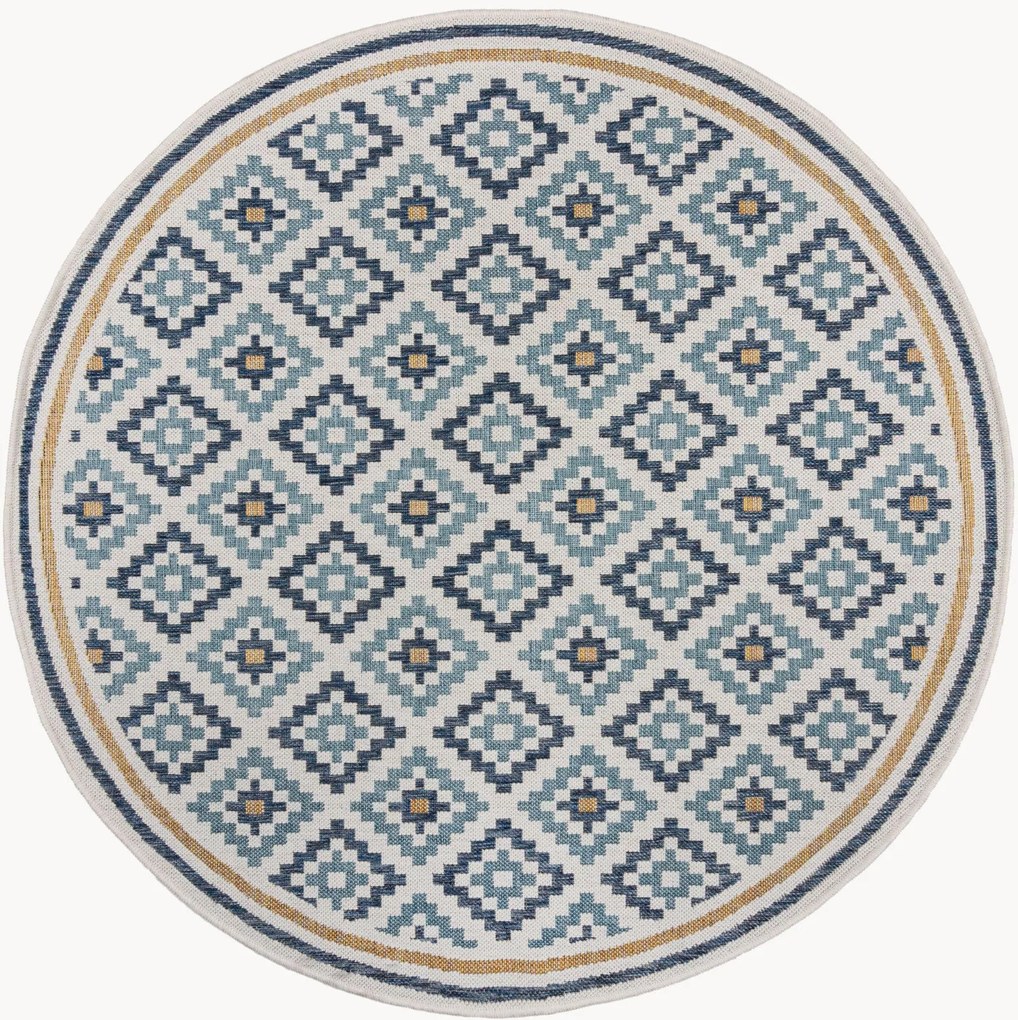 Tapete redondo para exterior Zia Trellis