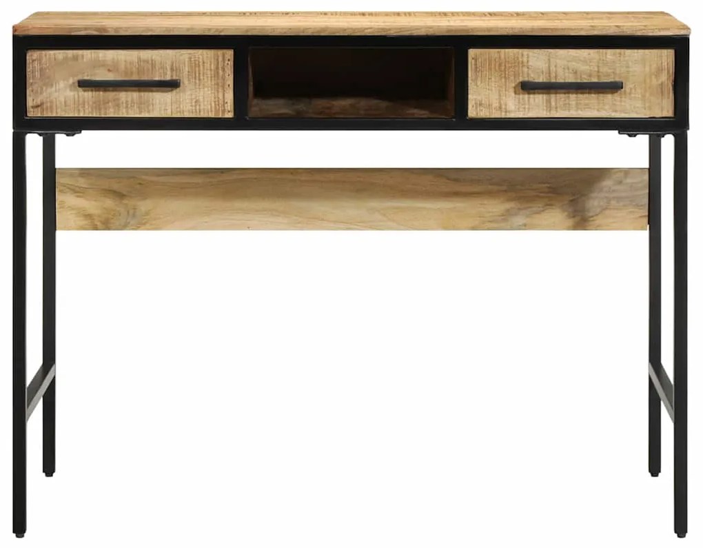 Mesa 100x50x75 cm Madeira Maciça Rough Mango